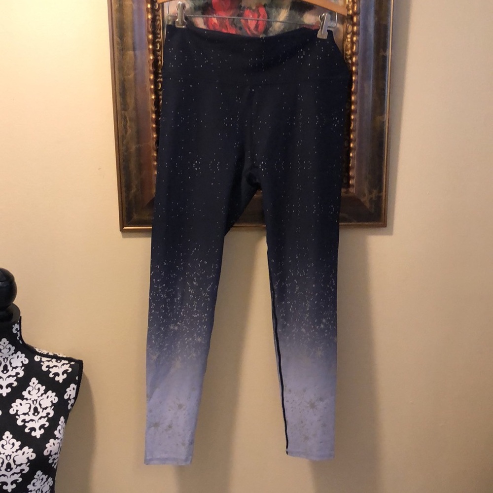 Fabletics Celestial Partial Painted Print High Wa… - image 2